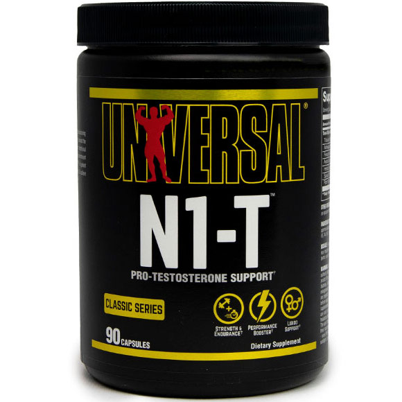 Universal Nutrition N1-T, Natural Testosterone Supplement, 90 Capsules