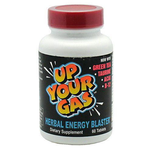 Hot Stuff Nutritionals Up Your Gas, Herbal Energy Booster, 30 Tablets, Hot Stuff Nutritionals