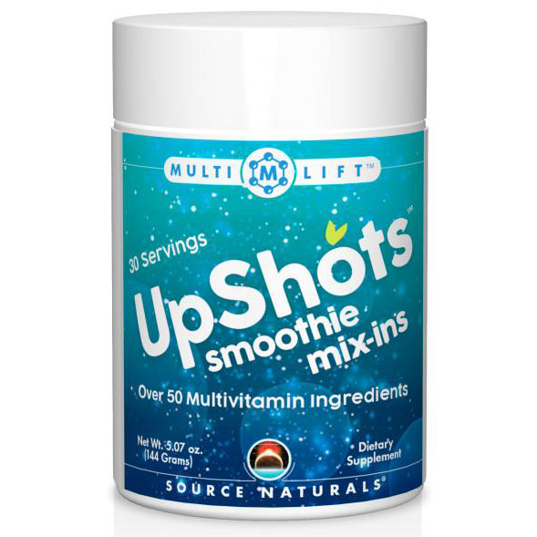 Upshots Smoothie Mix-Ins Powder - Multi Lift, 30 Servings, Source Naturals