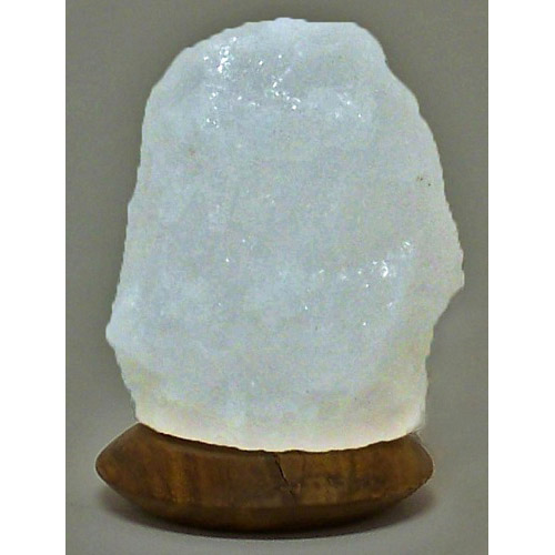 USB Himalayan Salt Lamp 4 Inch, White, 1 ct, Aloha Bay