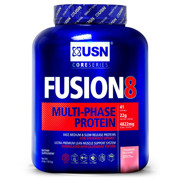 USN Fusion8, Multi-Phase Protein Powder, 4 lb