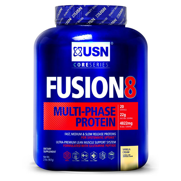 USN Fusion8, Multi-Phase Protein Powder, 2 lb