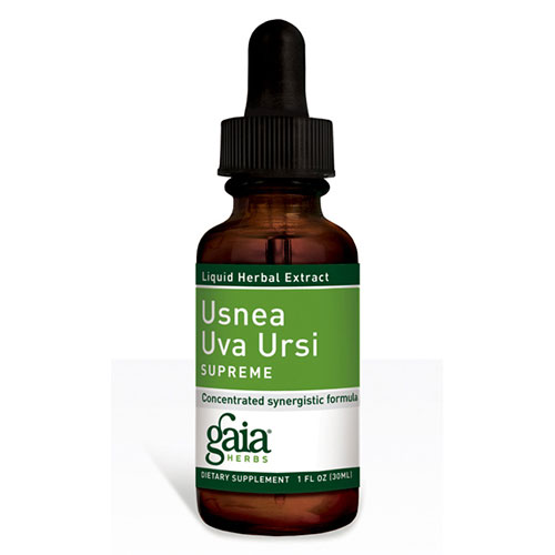 Usnea Uva Ursi Supreme Liquid, 2 oz, Gaia Herbs