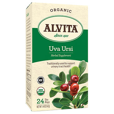 Uva Ursi Tea Organic, 24 Tea Bags, Alvita Tea