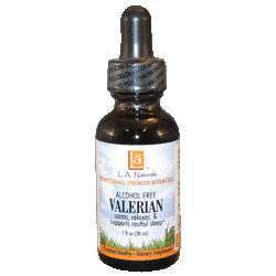 Valerian Glycerine, 1 oz, L.A. Naturals