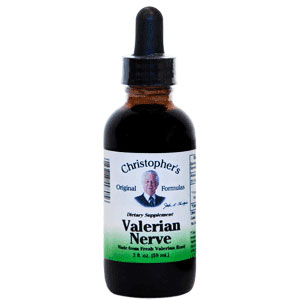 Valerian Nerve Formula Extract Liquid, 2 oz, Christophers Original Formulas
