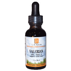 L.A. Naturals Valerian Organic, 1 oz, L.A. Naturals