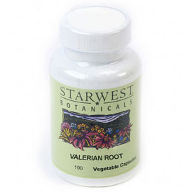 StarWest Botanicals Valerian Root 100 Caps 470 mg, StarWest Botanicals