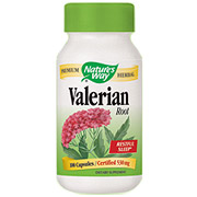 Nature's Way Valerian Root, 530 mg, 100 Capsules, Nature's Way