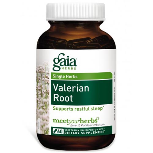Valerian Root, 60 Liquid Phyto-Caps, Gaia Herbs
