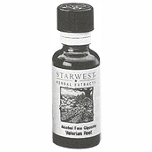 StarWest Botanicals Valerian Root Alcohol Free Extract Liquid 1 oz, StarWest Botanicals