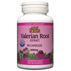 Valerian Root Extract 90 Capsules, Natural Factors