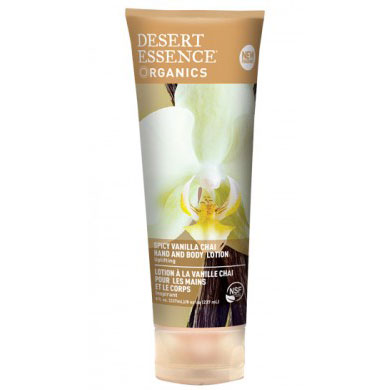 Desert Essence Vanilla Chai Hand & Body Lotion, 8 oz, Desert Essence