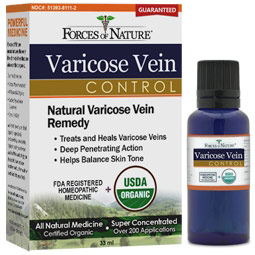Forces of Nature Varicose Vein Control, 33 ml, Forces of Nature
