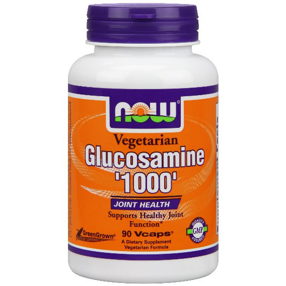 Glucosamine 1000 Vegetarian, 90 Vcaps, NOW Foods