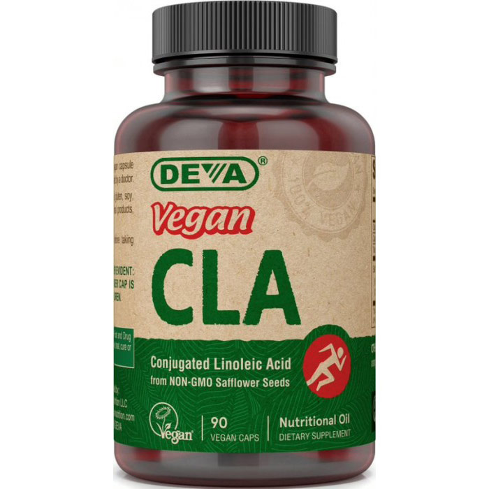 Vegan CLA (Conjugated Linoleic Acid), 90 Veggie Caps, Deva Vegetarian Nutrition