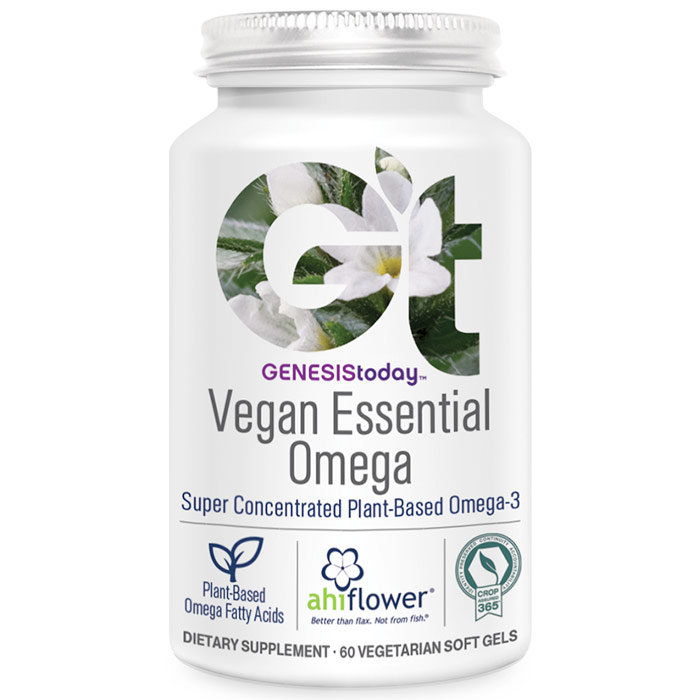 Vegan Essential Omega, 60 Vegetarian Softgels, Genesis Today