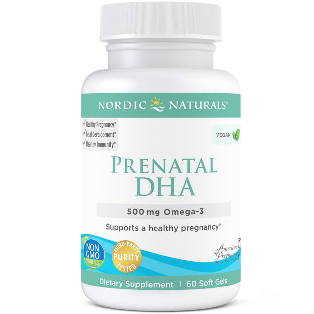 Vegan Prenatal DHA, 60 Softgels, Nordic Naturals