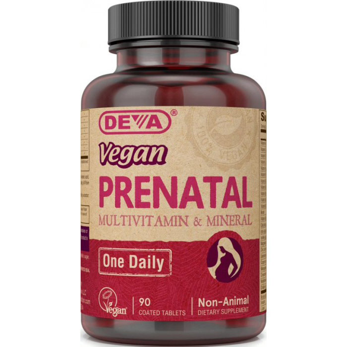 Vegan Prenatal Multivitamin & Mineral, 90 Tablets, Deva Vegetarian Nutrition