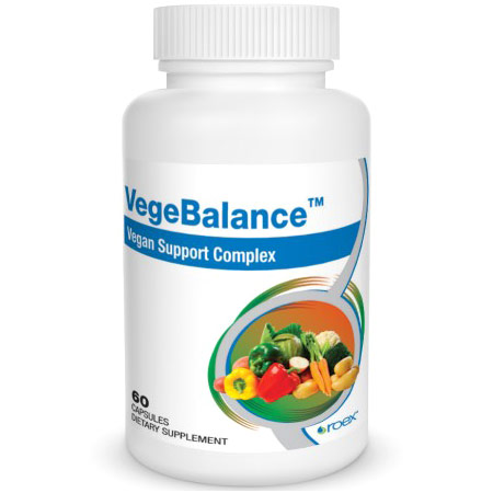 VegeBalance, Vegan Support Complex, 60 Capsules, Roex