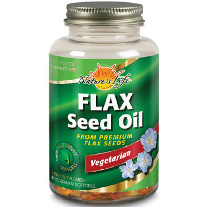 Health From The Sun Flax Seed Oil 100% Vegetarian, 90 Softgels, Health From The Sun