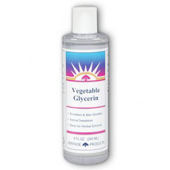 Vegetable Glycerin, 8 oz, Heritage Products