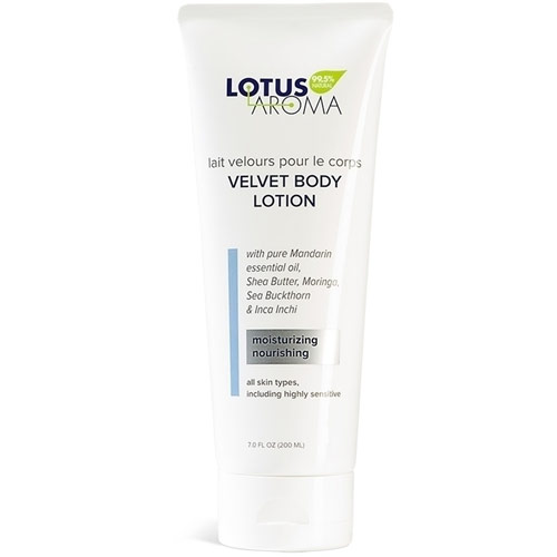 Lotus Aroma Velvet Body Lotion, 7 oz, Lotus Aroma