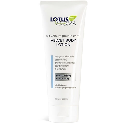 Velvet Body Lotion, 7 oz, Lotus Aroma