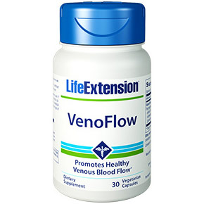 VenoFlow, Promotes Healthy Venous Blood Flow, 30 Vegetarian Capsules, Life Extension