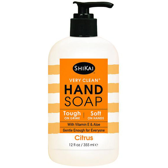Very Clean Hand Soap Citrus, 12 oz, ShiKai