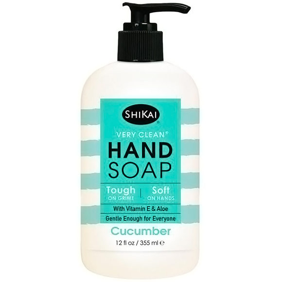 Very Clean Hand Soap Cucumber, 12 oz, ShiKai