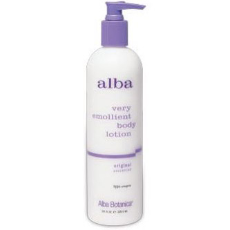 Very Emollient Body Lotion Unscented 32 fl oz from Alba Botanica