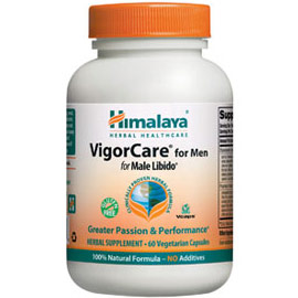 VigorCare for Men, For Male Libido, 60 Vegetarian Capsules, Himalaya Herbal Healthcare