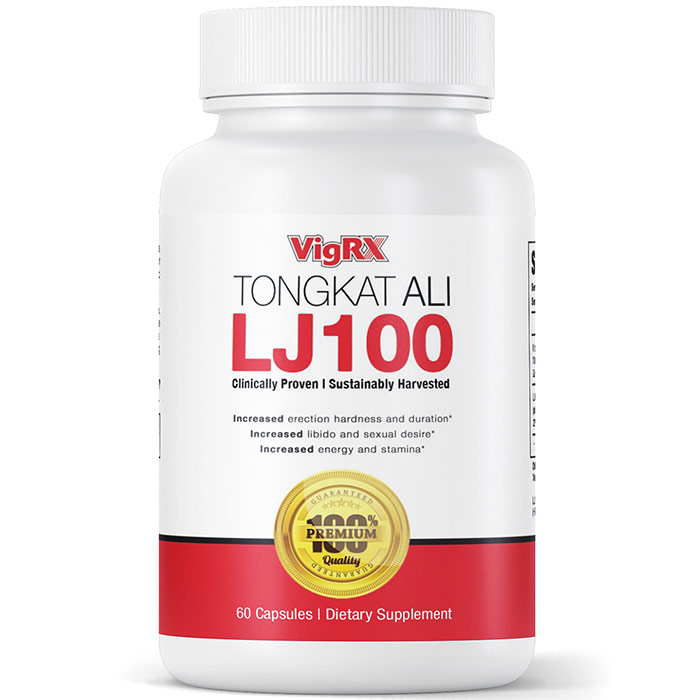 VigRX Tongkat Ali LJ100, 60 Capsules, Leading Edge Health