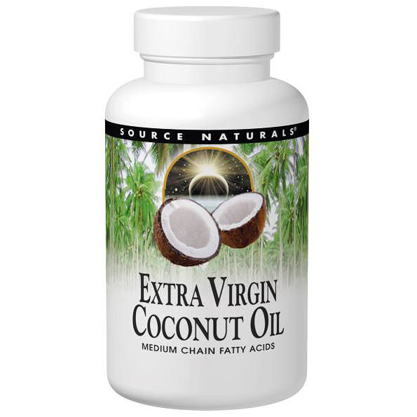 Extra Virgin Coconut Oil, 120 softgels, from Source Naturals