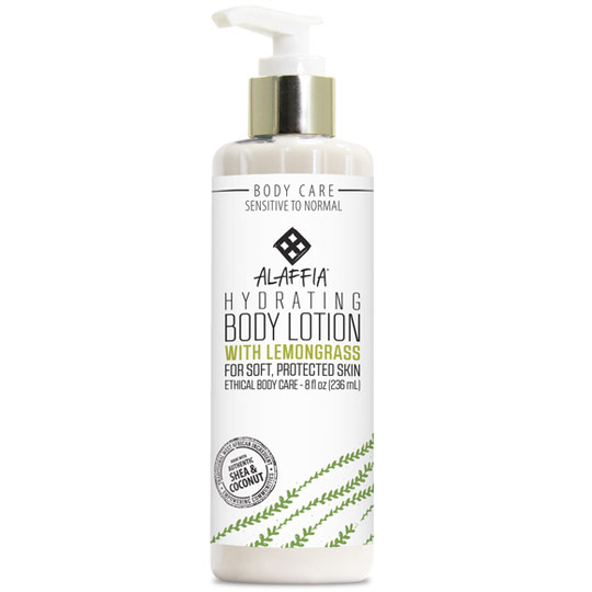 Virgin Coconut & Shea Hydrating Body Lotion - Refreshing Coconut, 8 oz, Alaffia