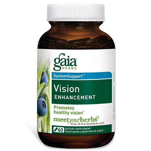 Gaia Herbs Vision Enhancement, 60 Liquid Phyto-Caps, Gaia Herbs