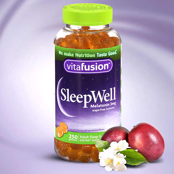 VitaFusion SleepWell, Gummy Sleep Support, 250 Gummies