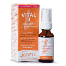 Liddell Vital II Homeopathic Energy Spray, 1 oz