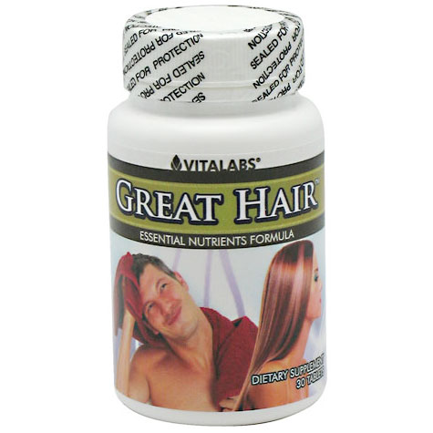 Vitalabs Vitalabs Great Hair, Advanced Formula for Hair Health, 30 tablets