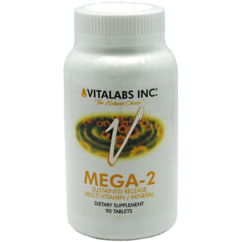 Vitalabs Vitalabs Mega-2, Multi-Vitamins & Minerals, 90 tablets