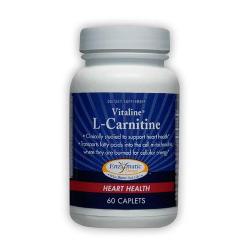 Enzymatic Therapy Vitaline L-Carnitine, 60 Caplets, Enzymatic Therapy
