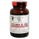 Olympian Labs Vitamin B-100 Complex, 90 Tablets, Olympian Labs