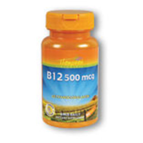 Vitamin B-12 500 mcg, 90 Tablets, Thompson Nutritional Products