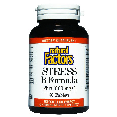 Vitamin B Stress Form with C 90 Tablets, Natural Factors