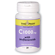 Thompson Nutritional Vitamin C 1000mg with Bioflavonoids 60 tabs, Thompson Nutritional Products