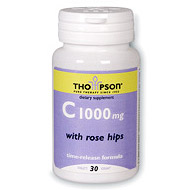 Thompson Nutritional Vitamin C 1000mg Controlled Release 30 tabs, Thompson Nutritional Products