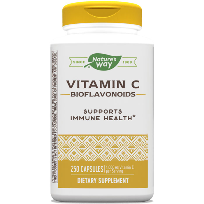 Nature's Way Vitamin C 500 with Bioflavonoids 250 caps from Nature's Way