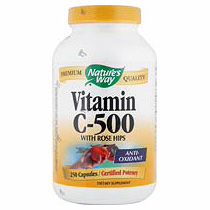 Nature's Way Vitamin C 500 with Rose Hips 100 caps from Nature's Way