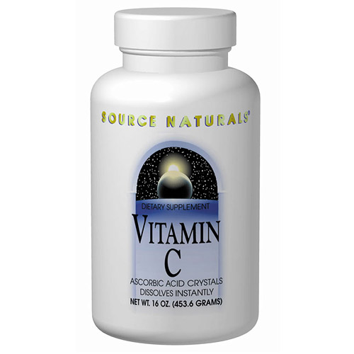 Vitamin C Ascorbic Acid Crystals 8 oz from Source Naturals